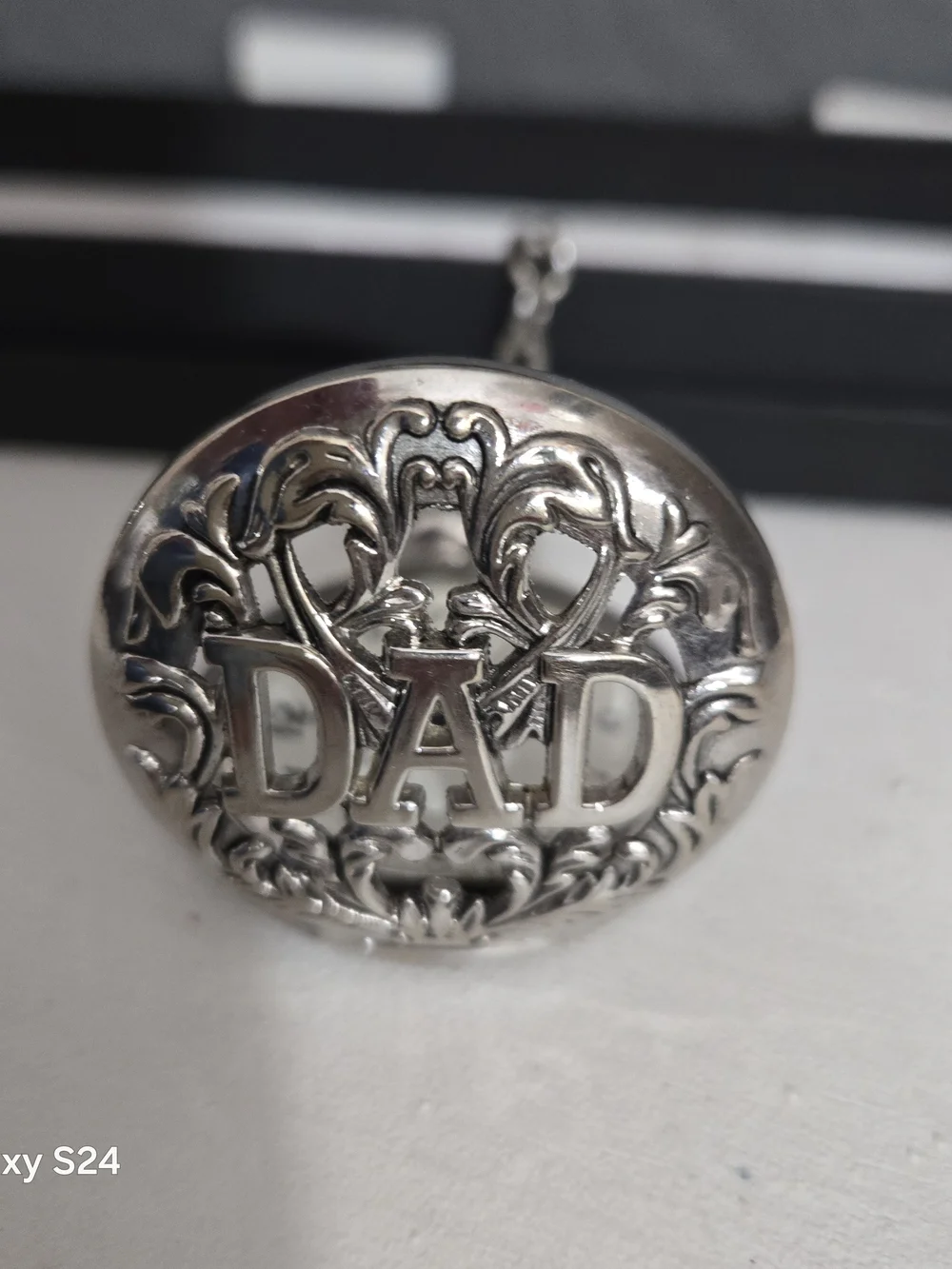Source Unknown ornate silver